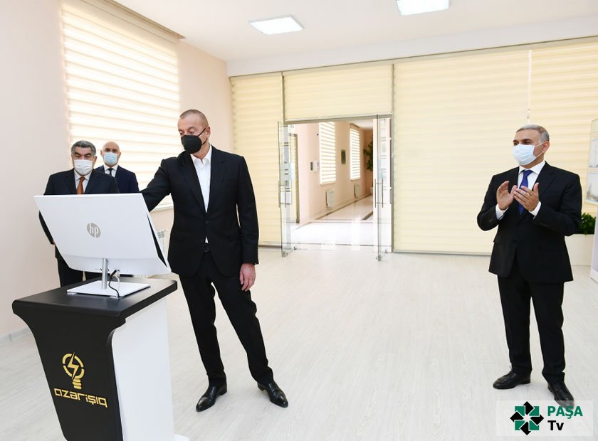 Hacıqabulda 110/35/10 kilovoltluq "Qarasu" yarımstansiyası istismara verilib