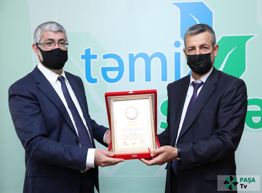 “Təmiz Şəhər” ASC ilin ən yaxşı müəssisəsi elan olunub