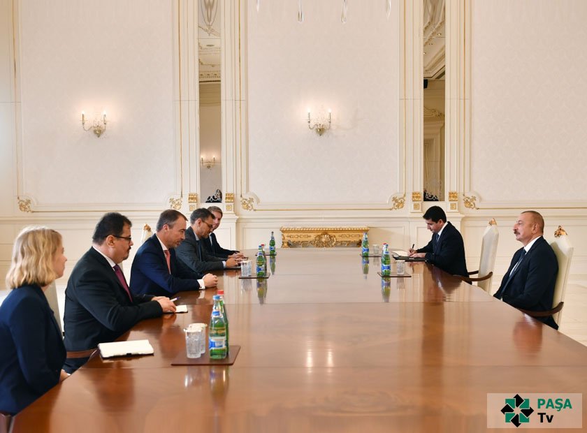 Prezident İlham Əliyev Avropa İttifaqının xüsusi nümayəndəsini qəbul edib