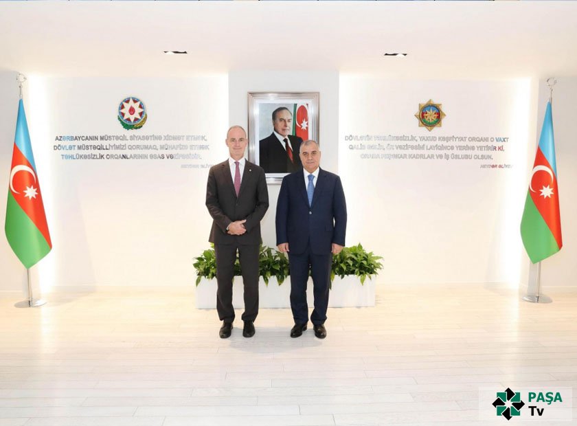 Dövlət Təhlükəsizliyi Xidmətinin rəisi ilə Beynəlxalq Qırmızı Xaç Komitəsinin vitse-prezidenti arasında görüş keçirilib