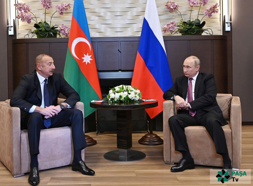 Soçidə Azərbaycan Prezidenti İlham Əliyev ilə Rusiya Prezidenti Vladimir Putin arasında ikitərəfli görüş olub