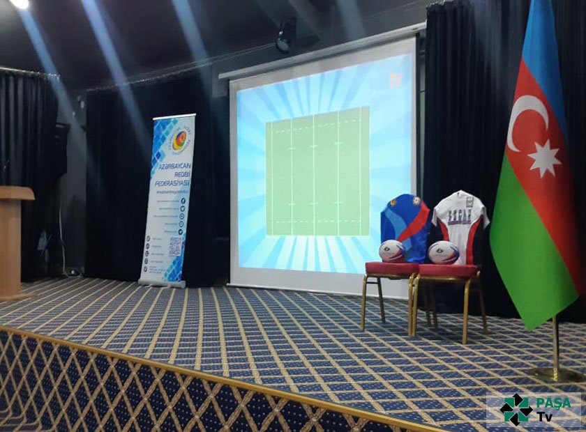 Masazır Hədəf Liseyində reqbi idman növünün təqdimatı keçirilib