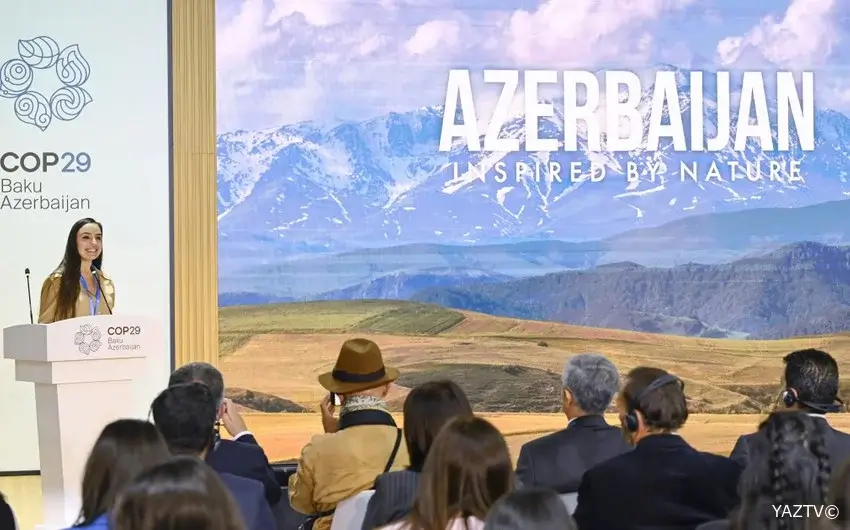 COP29 çərçivəsində Heydər Əliyev Fondunun “Azərbaycan. Təbiətin sehrində” nəşri təqdim edilib
