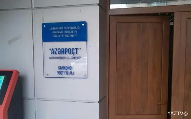 “Azərpoçt”un Xankəndi filialına bank fəaliyyəti üçün lisenziya verildi