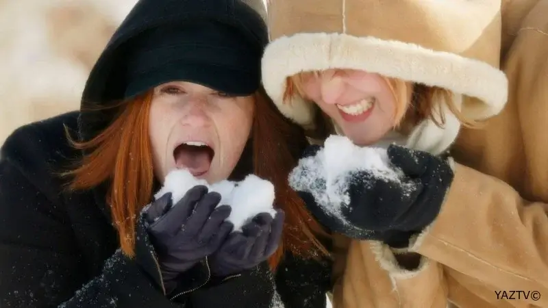 Qar yemək və qar suyu içmək təhlükəlidir