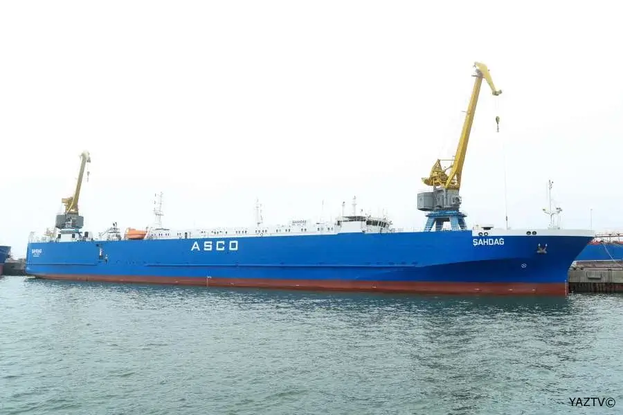 “Şahdağ” gəmi-bərəsi təmir olunaraq istismara qaytarılıb