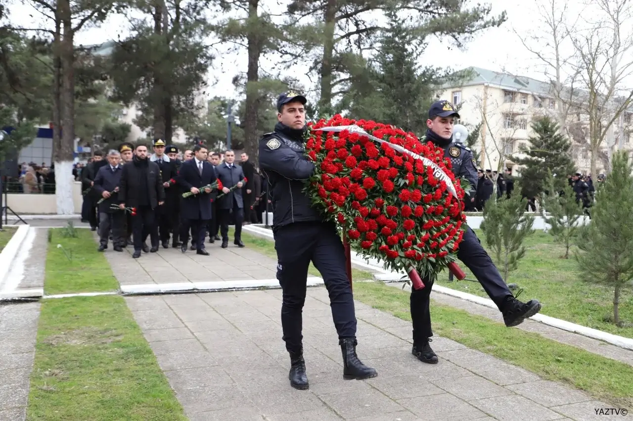 Neftçalada 20 Yanvar faciəsinin 35-ci ildönümü qeyd olunub