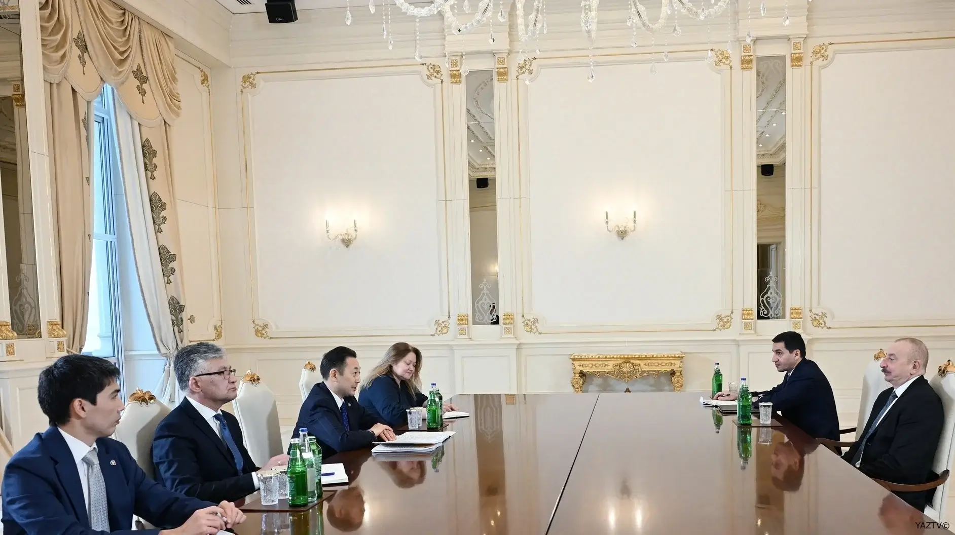 İlham Əliyev Asiyada Qarşılıqlı Fəaliyyət və Etimad Tədbirləri üzrə Müşavirənin Baş katibini qəbul edib