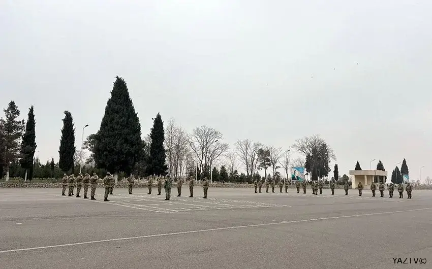 Hərbi vəzifəlilərin növbəti təlim toplanışı başlayıb