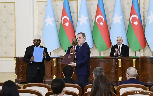 Somali ilə imzalanmış sənədlərin mübadiləsi mərasimi oldu