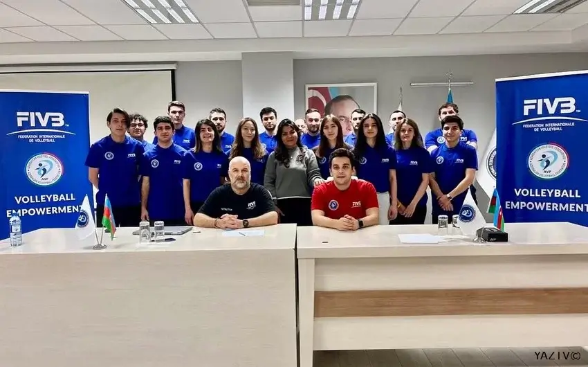 Azərbaycan Voleybol Federasiyası tərəfindən məşqçilər üçün kurs təşkil olunub